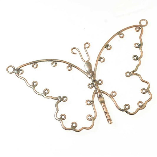 Pendant -  Butterfly Armature Style A - Copper