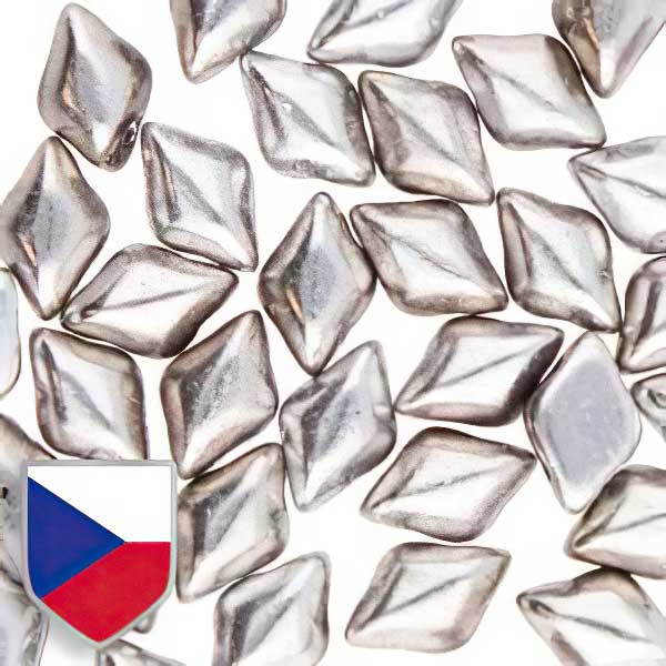 GemDuo - Crystal Full Labrador Czech Shield (8g)