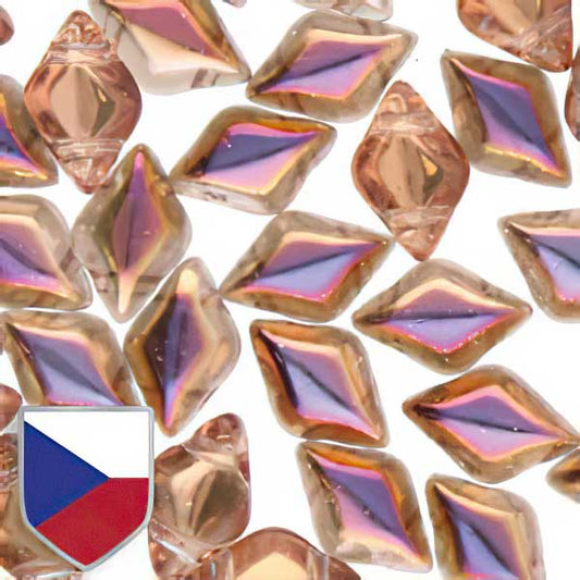 GemDuo - Crystal Sliperit Czech Shield (8g)