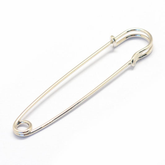 Safety / Kilt Pin - 3in - Bright Silvertone (5)