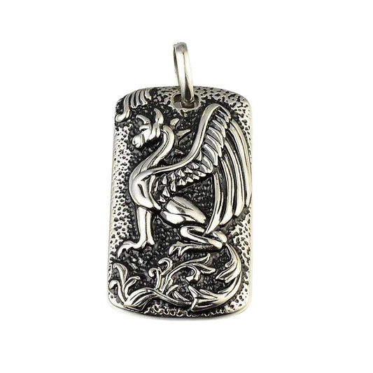 Dragon Tag  Stainless Steel each