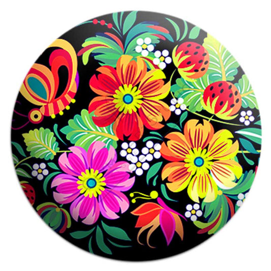 OlympiArt Cabochon Round - 30mm - Maisy Daisy