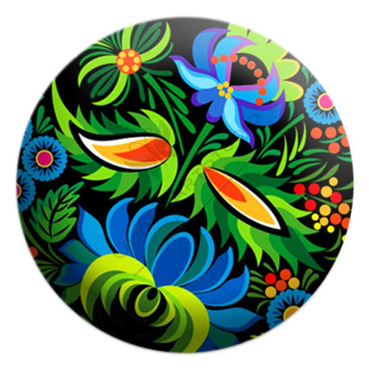 OlympiArt Cabochon Round - 30mm - Rousseau's Jungle