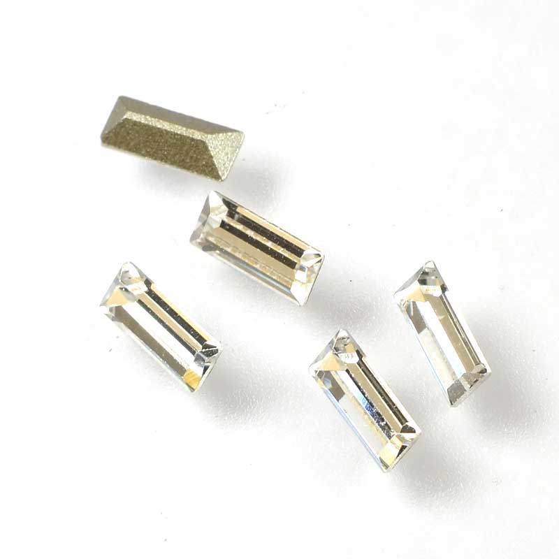 Swarovski Rhinestones Baguette (Article 4501) - 3x7mm - Crystal (6)
