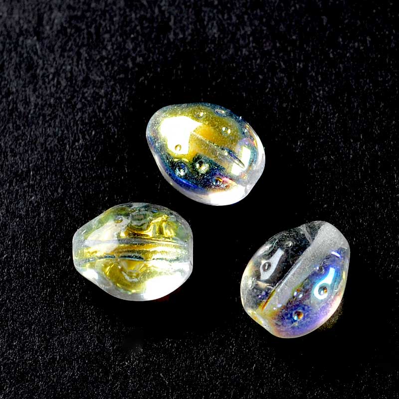 Liddle Ladybug Beads - Crystal AB (25)