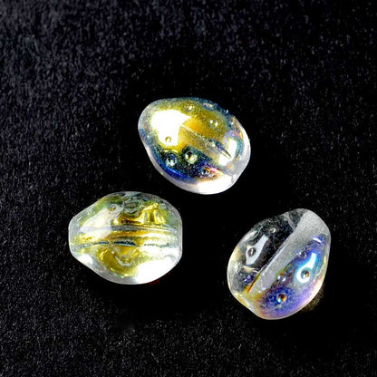 Liddle Ladybug Beads - Crystal AB (25)