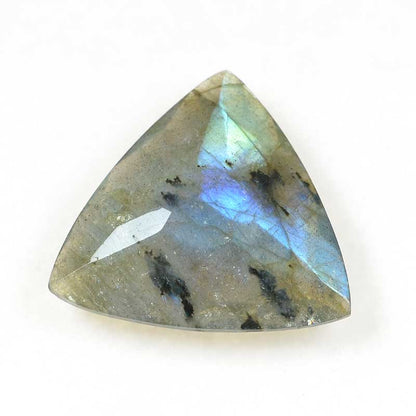 OOAK Stone Cabochon - Faceted Trillion - Labradorite