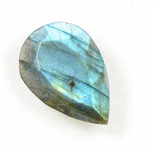 OOAK Stone Cabochon - Faceted Drop - Labradorite