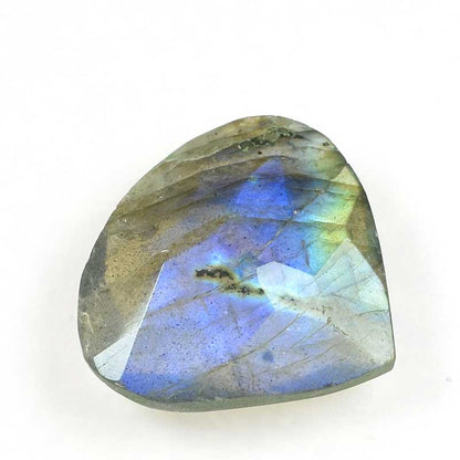 OOAK Stone Cabochon -  Faceted Drop - Labradorite