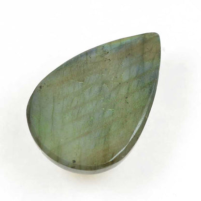 OOAK Stone Cabochon -  Carved Drop - Labradorite