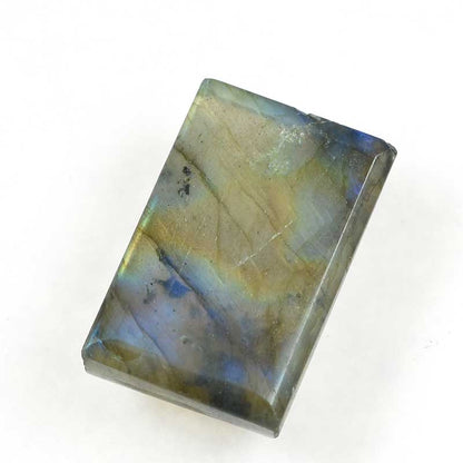 OOAK Stone Cabochon -  Carved Rectangle - Labradorite