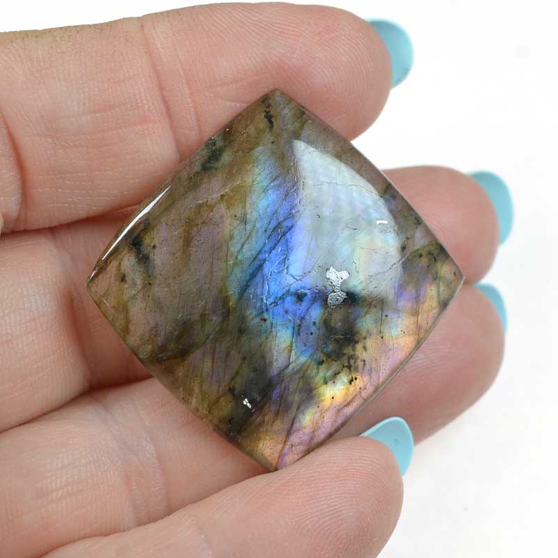 OOAK Stone Cabochon -  Square - Labradorite
