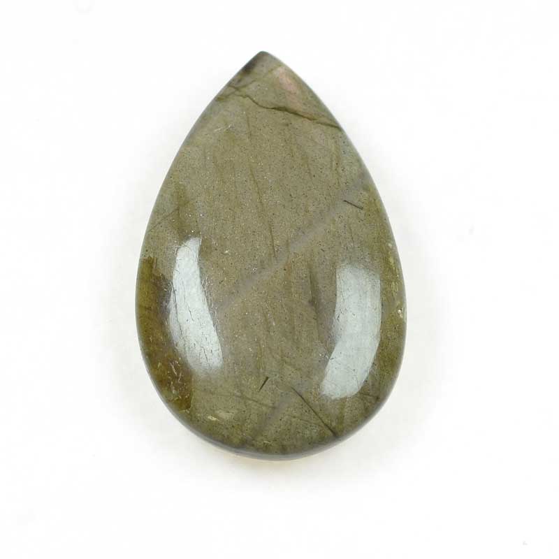 OOAK Stone Cabochon -  Drop - Labradorite