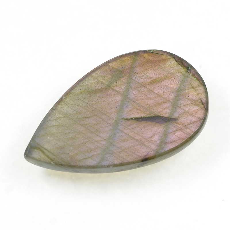 OOAK Stone Cabochon -  Drop - Labradorite