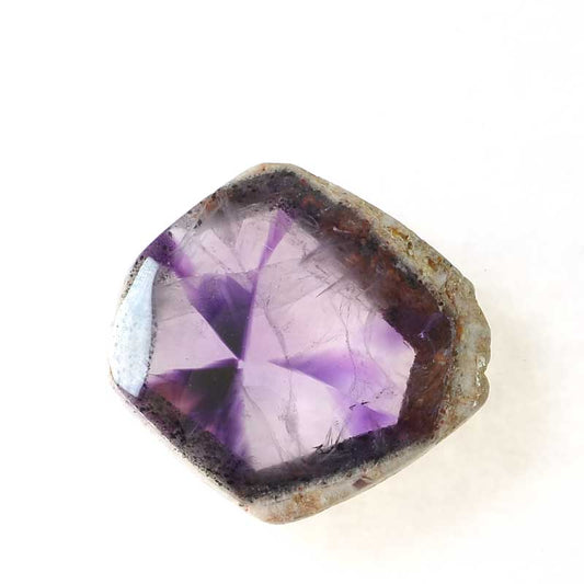 OOAK Stone -  Freeform Slice - Amethyst