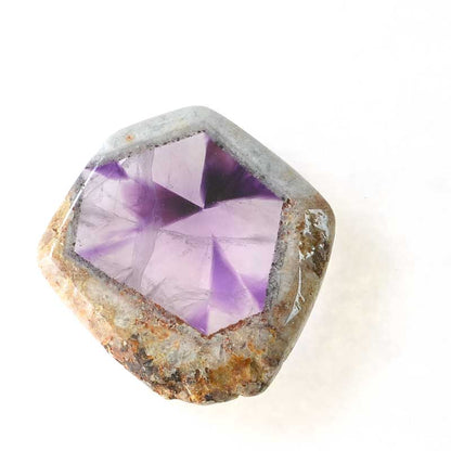 OOAK Stone -  Freeform Slice - Amethyst