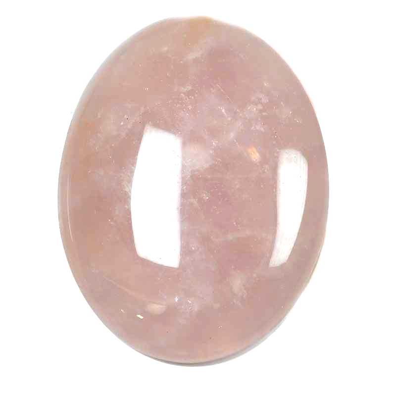 Stone Cabochon - 30x40mm Oval - Rose Quartz