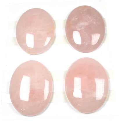 Stone Cabochon - 30x40mm Oval - Rose Quartz