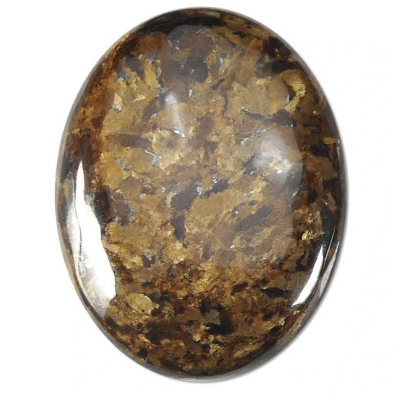 Stone Cabochon - 30x40mm Oval - Bronzite