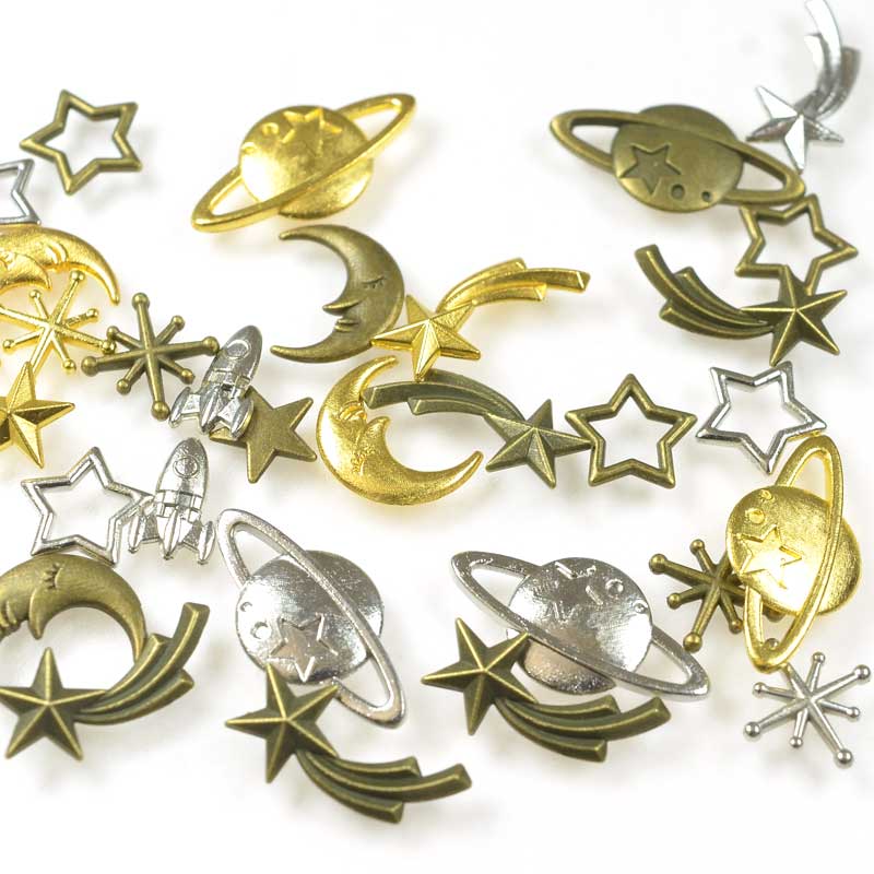 Resin Inclusions -  Cosmos - Assorted Colors (Pack)