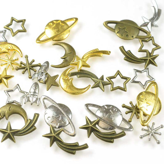 Resin Inclusions -  Cosmos - Assorted Colors (Pack)