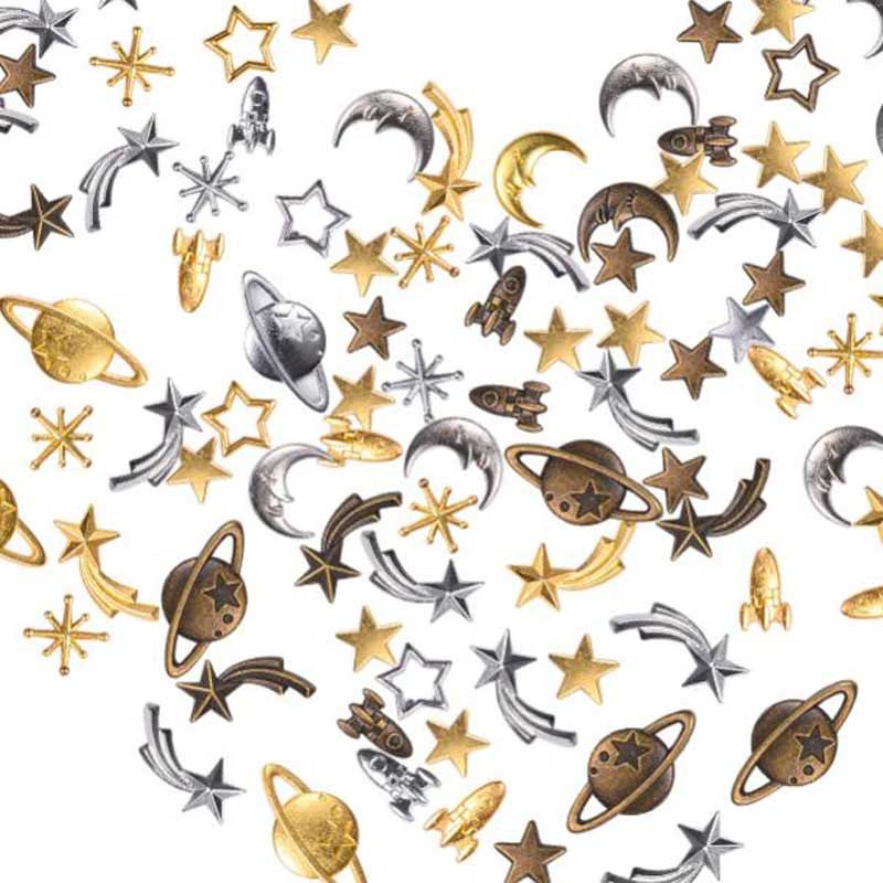 Resin Inclusions -  Cosmos - Assorted Colors (Pack)