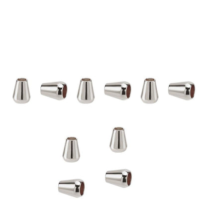 Cone Cord End - Nickel Colour (2)
