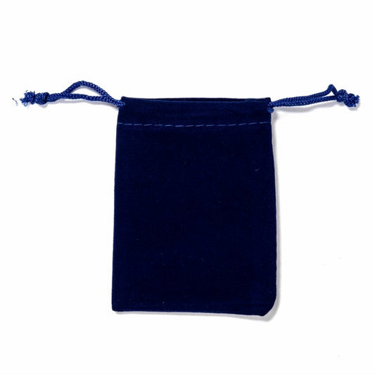Packaging - 3in Velvet Gift Bag - Midnight Blue (10)