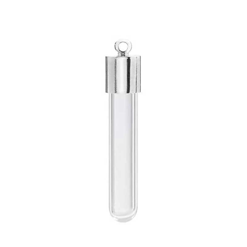 Hanging Bottle Tube  Clear/PlatinumPl Each