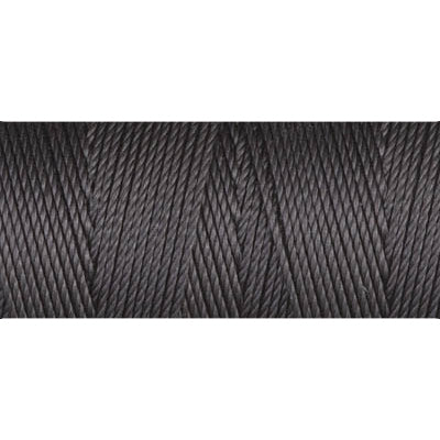 C-Lon Bead Cord - Charcoal - Fine