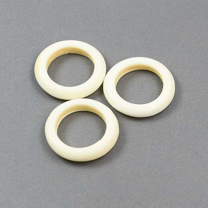 Bone -  Ring - White (10)