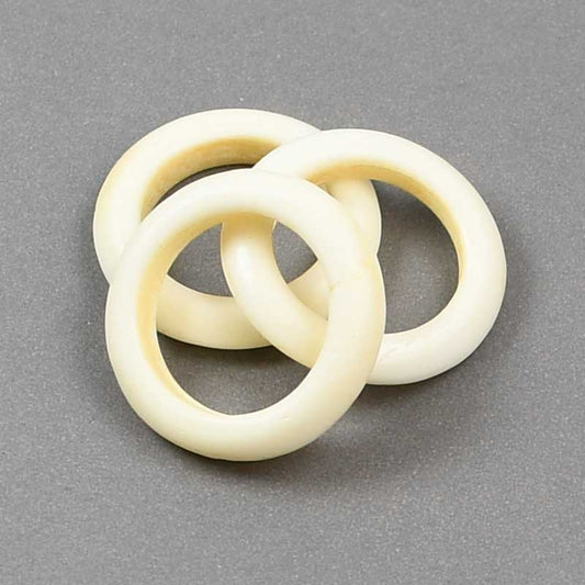 Bone -  Ring - White (10)