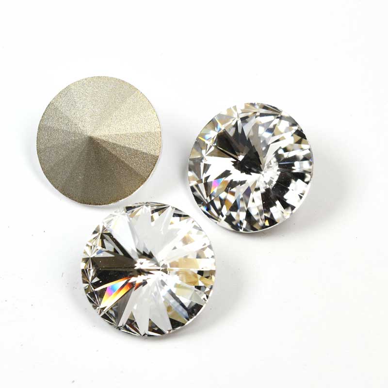 Preciosa - 14mm Rivoli - Crystal (2)