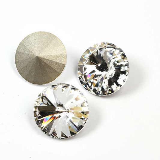 Preciosa - 14mm Rivoli - Crystal (2)