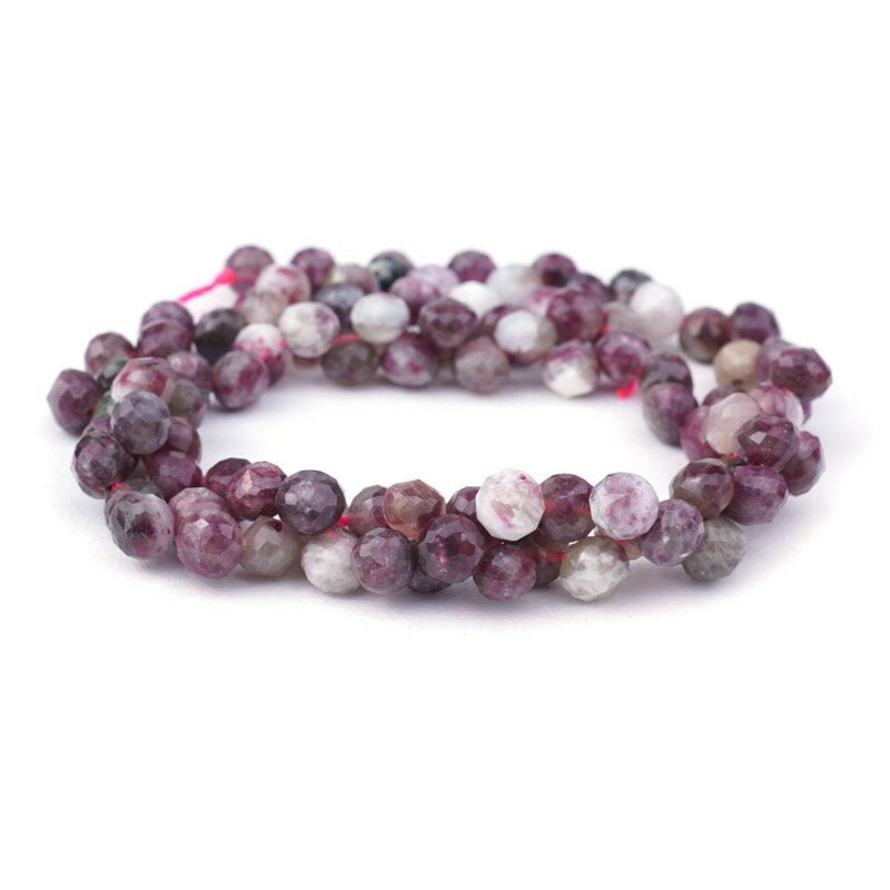 Tourmaline   6mm Faceted Tear Drop 16in