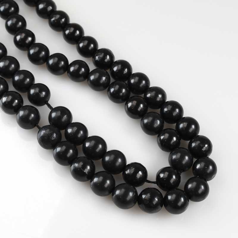 Shungite   8mm Round 16in