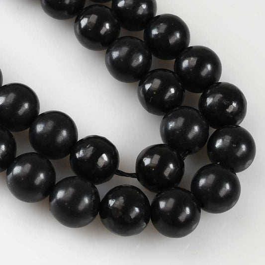 Shungite   8mm Round 16in