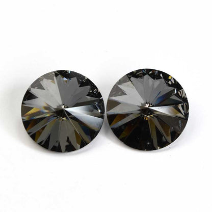 Preciosa - 14mm Rivoli - Crystal Nightfall (2)