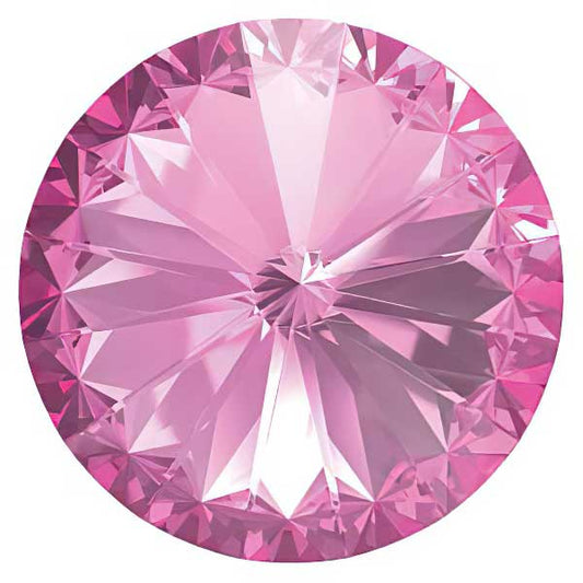 Preciosa - 14mm Rivoli - Rose (2)