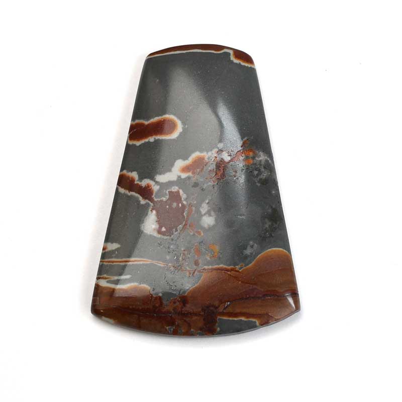 OOAK - Cabochon - 50mm Keystone - Polychrome Jasper