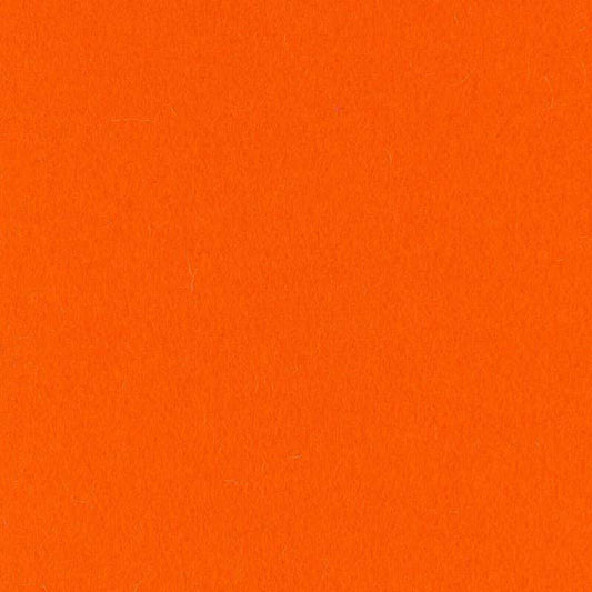 Pure Wool Felt (Extra Thick) - 4x6in - Orange