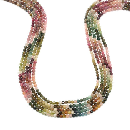 ColourBand Tourmaline   3mm Fac Rd 16in