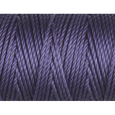 C-Lon Bead Cord - Medium Purple - Heavy
