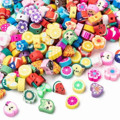 Polymer Clay Vinyl -  Assorted Kawaii Shapes (Pack)