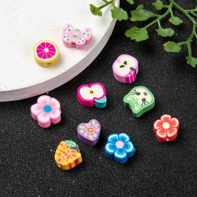 Polymer Clay Vinyl -  Assorted Kawaii Shapes (Pack)