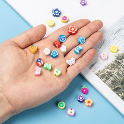 Polymer Clay Vinyl -  Assorted Kawaii Shapes (Pack)