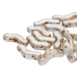 Czech Shaped Beads -  Bridge - Caraway (25)