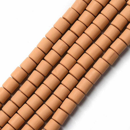 Polymer Clay Vinyl - Tubes - Tan (strand)