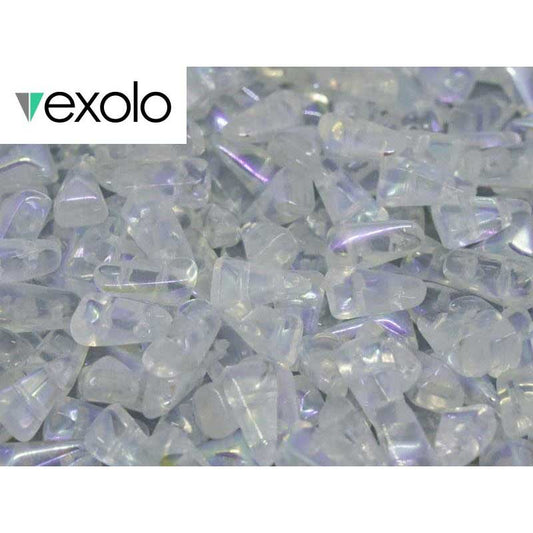 Shaped Beads -  Vexolo - Crystal AB