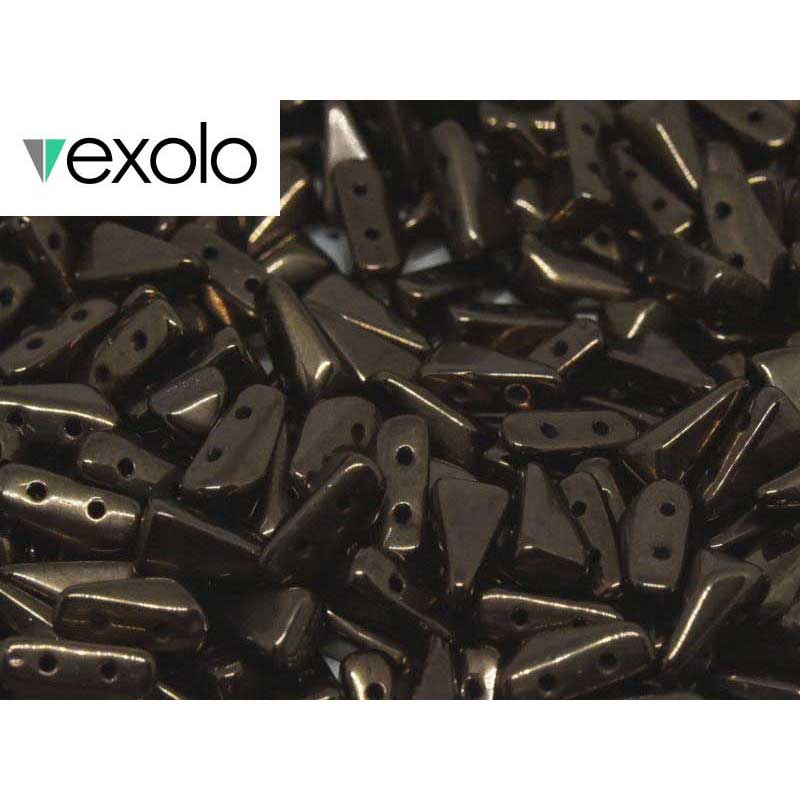 Shaped Beads -  Vexolo - Jet Bronze